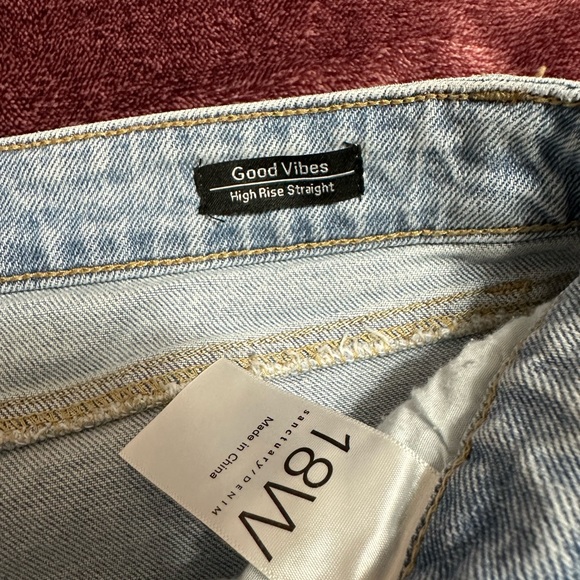 Sanctuary Denim Jeans 18W - Picture 5 of 9